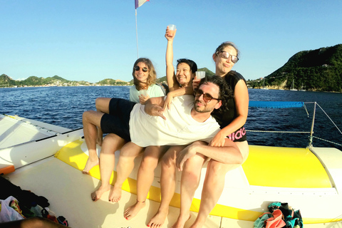 2h Sailing catamaran in La Baie des Saintes