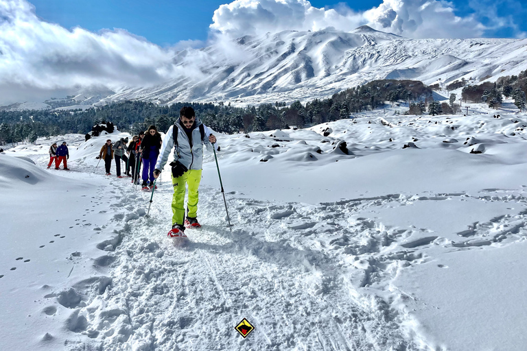 Piano Provenzana: Guided Mt. Etna Snowshoeing Trek