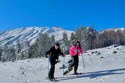Piano Provenzana: Guided Mt. Etna Snowshoeing Trek