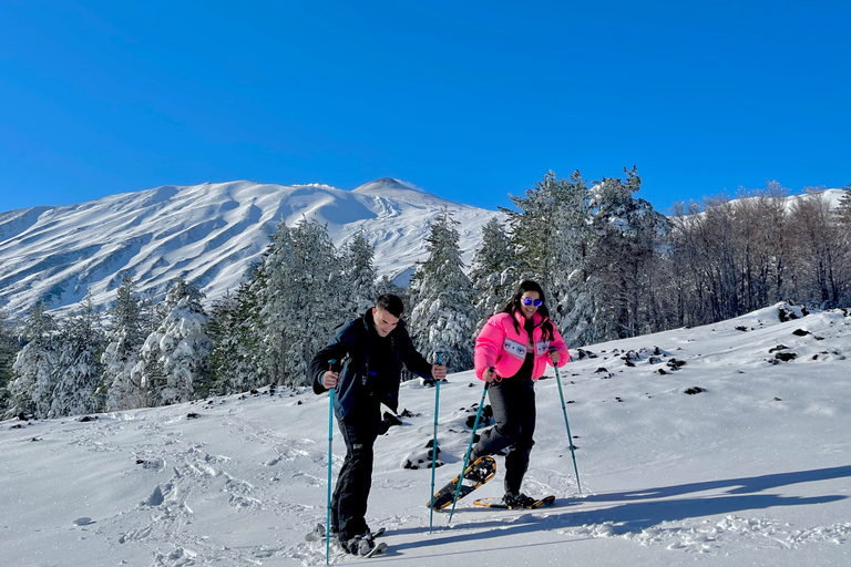 Piano Provenzana: Guided Mt. Etna Snowshoeing Trek