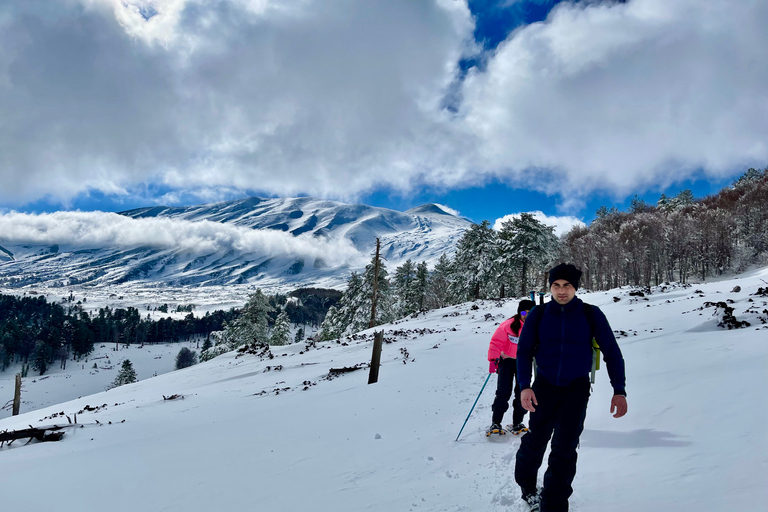Piano Provenzana: Guided Mt. Etna Snowshoeing Trek