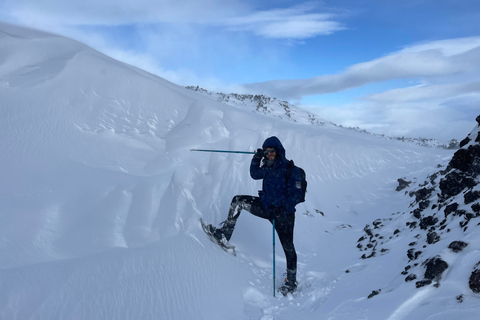 Piano Provenzana: Guided Mt. Etna Snowshoeing Trek