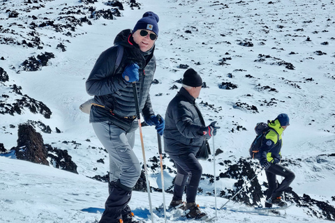Piano Provenzana: Guided Mt. Etna Snowshoeing Trek