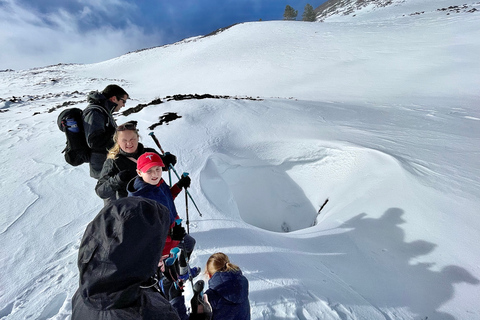 Piano Provenzana: Guided Mt. Etna Snowshoeing Trek