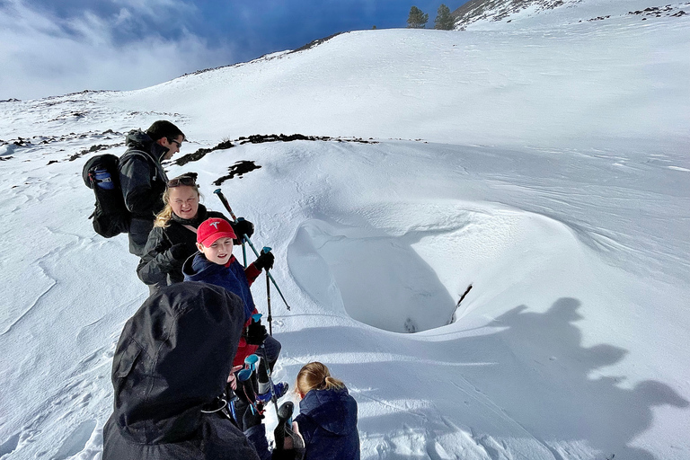 Piano Provenzana: Guided Mt. Etna Snowshoeing Trek