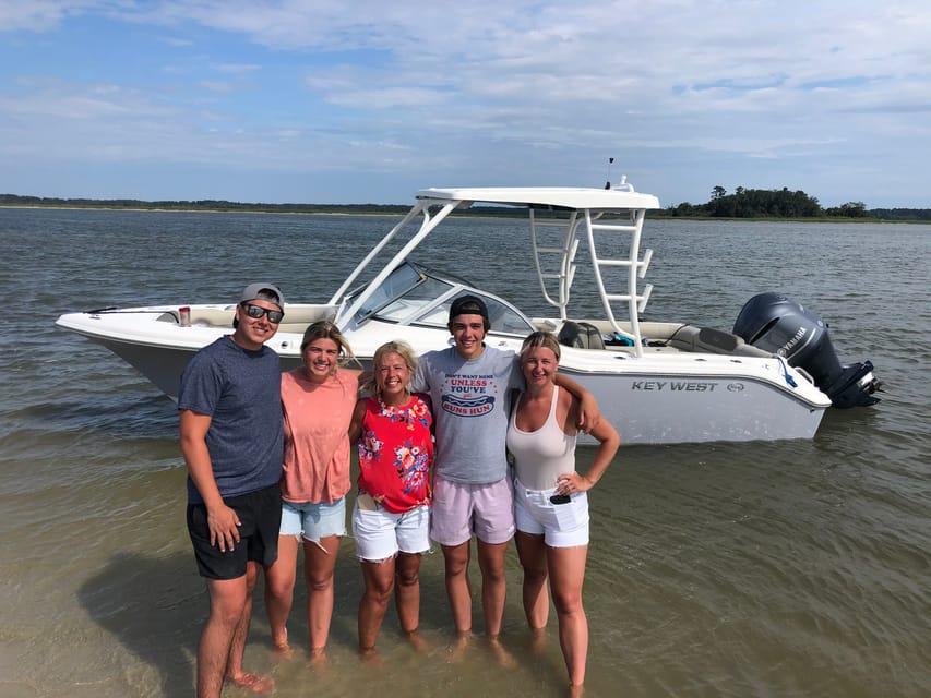 Hilton Head Calibogue Sound Private Dolphin Boat Charter GetYourGuide