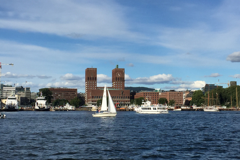 Oslo : Visite guidée de la ville en autocar avec croisière sur le fjord