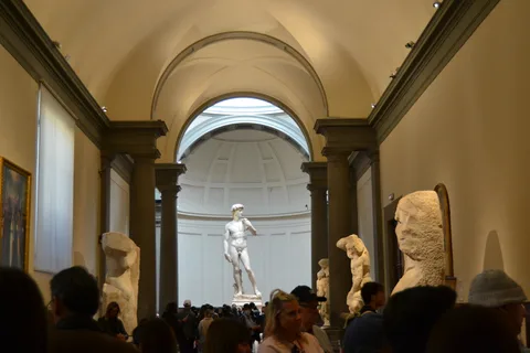 Centro da cidade, Accademia e Galeria Uffizi