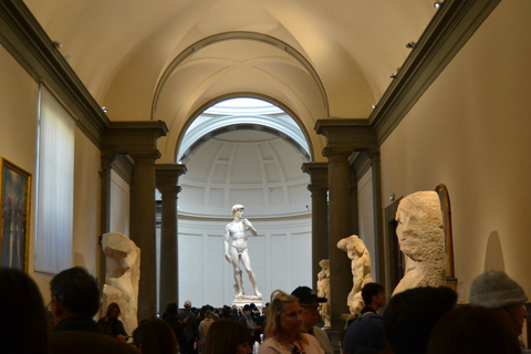 Florence : Centre ville, visite de l'Accademia et de la Galerie UffiziVisite en anglais