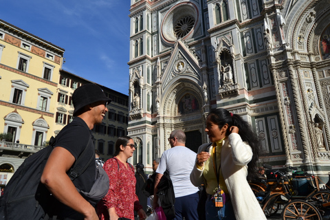 Florencia: Centro de la ciudad, Galería de la Academia y de los UffiziVisita en inglés