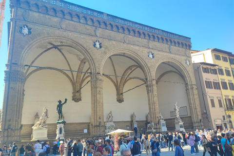 Florencia: Centro de la ciudad, Galería de la Academia y de los UffiziVisita en inglés