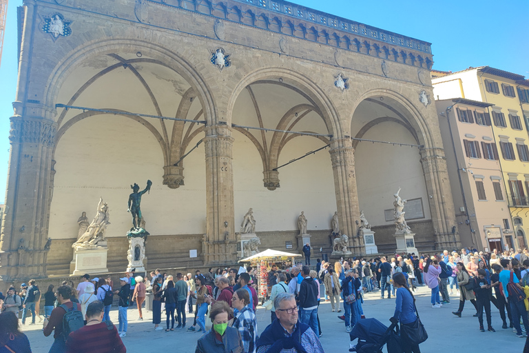 Florenz: Stadtführung durch das Zentrum, die Accademia und die UffizienTour auf Englisch