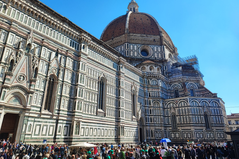 Florencia: Centro de la ciudad, Galería de la Academia y de los UffiziVisita en inglés