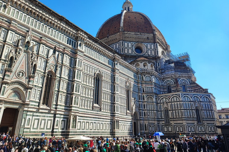 Florenz: Stadtführung durch das Zentrum, die Accademia und die UffizienTour auf Englisch