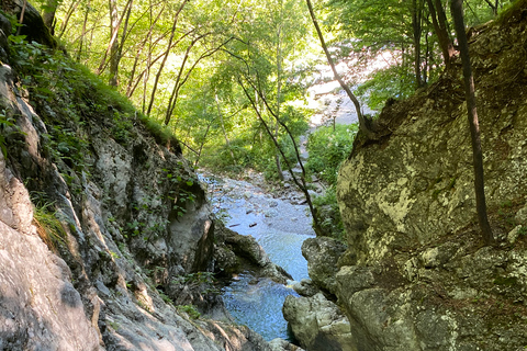 Bovec: Easy Canyoning Tour in Sušec (level 1) + photo Bovec, Slovenia: easy canyoning in Susec (level 1) + photos