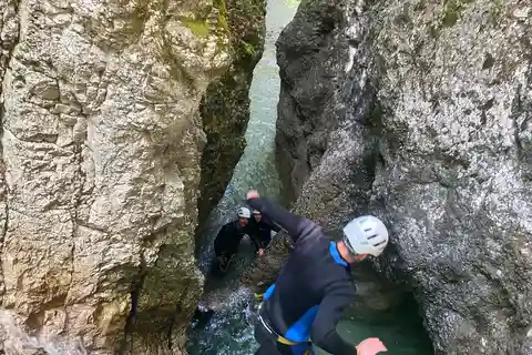 Bovec: Medium Difficulty Canyoning Tour in Fratarica + photo