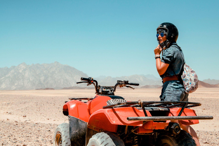 Från Marrakech: Guidad ATV-tur till Palmeraie och Berber VillageFrån Marrakech: Fyrhjulingstur i Palmeraie och berberby