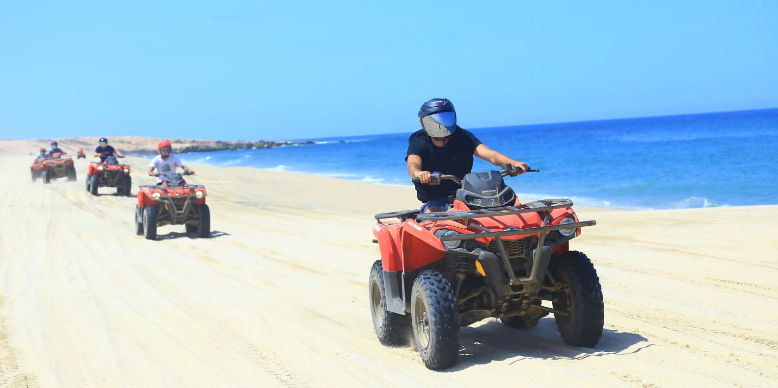 Cabo San Lucas: ATV Beach and Dune Tour with Taco Buffet | GetYourGuide