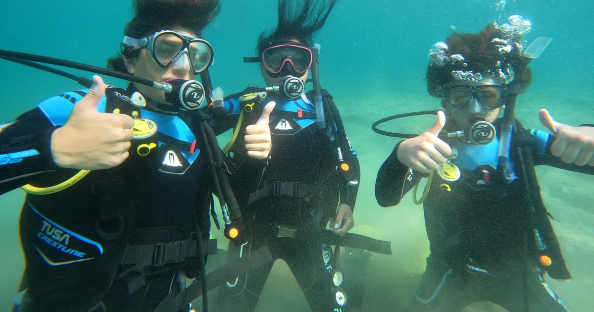 Naxos Discover Scuba Diving on Agios Beach GetYourGuide