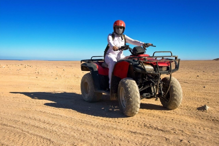 Hurghada: quad-tocht langs zee en bergen bij zonsondergangTweepersoonsquad