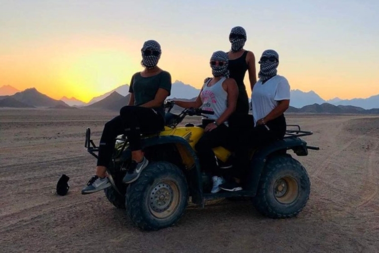 Hurghada: Sunset Quad Tour Along the Sea and Mountains Sunrise Tour