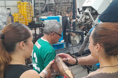 León : Visite de l&#039;industrie du cuir et de la chaussure