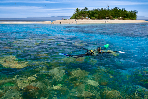 Vanuit Port Douglas: zeiltocht naar het Great Barrier Reef op de Lage EilandenVanuit Port Douglas: zeiltocht naar het Groot Barrièrerif van de Lage Eilanden