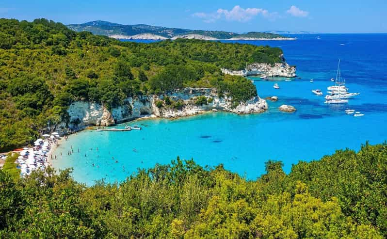 Croisière privée de luxe vers Paxos, Antipaxos et les grottes bleues ...