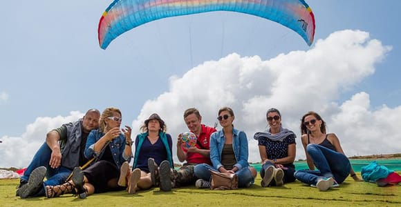 Las Palmas: Paragliding Tandem Flight with Instructor