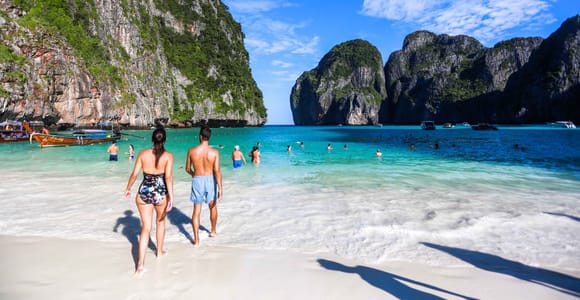 Krabi: Phi Phi Islands Speedboat Tour with Buffet Lunch