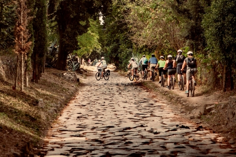 Rzym: Półdniowa wycieczka rowerem elektrycznym po starożytnej drodze Appian i akweduktachWycieczka francuska