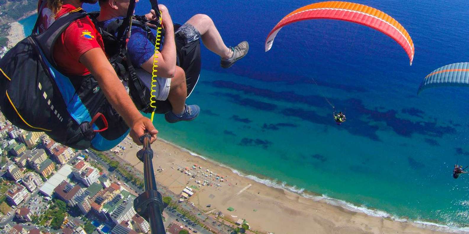 From Antalya: Alanya Paragliding Experience with Beach Visit | GetYourGuide