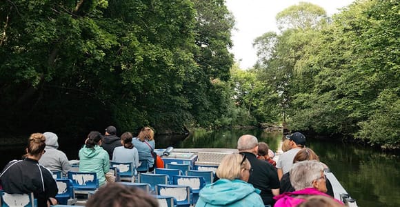 Göteborg: Paddan-Sightseeing-Kreuzfahrt auf dem Fluss Säveån