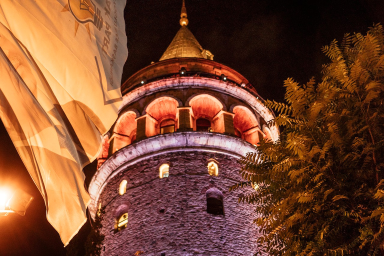 Istanbul : Tour de ville à pied en soirée avec un guide privé