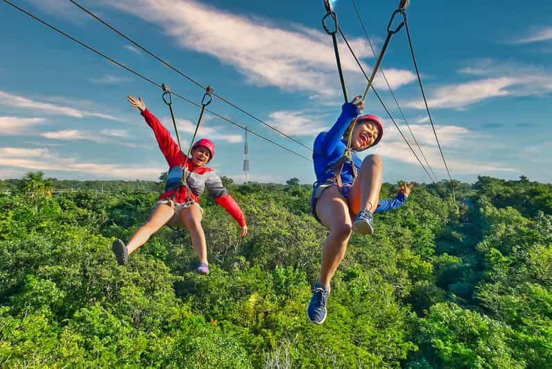 playa del carmen zipline xplor