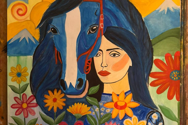 Baku: Painting Experience on the Boulevard with a Sea View Baku: Painting Experience on the Boulevard with Sea View