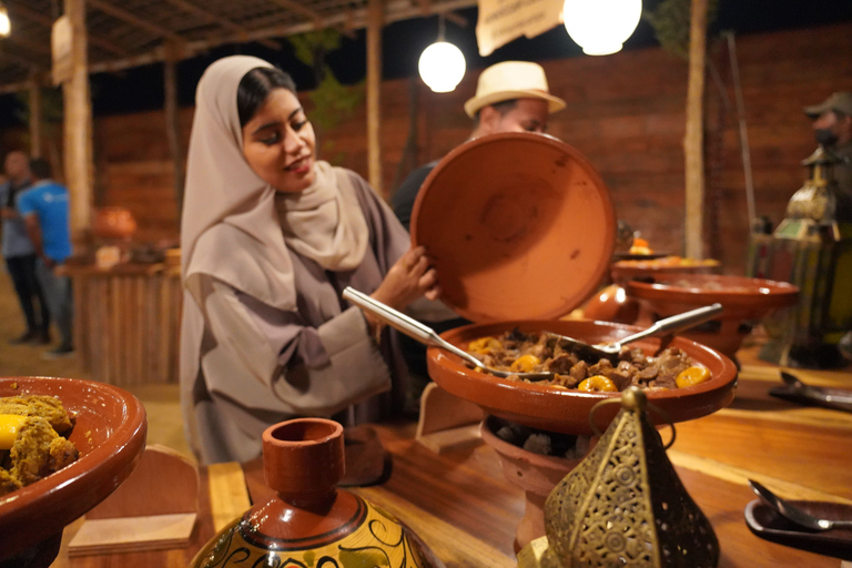 From Dubai: Red Dunes and Camel Safari with Overnight Camp Shared Tour with Private Tent