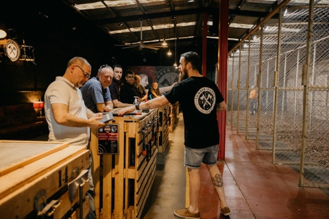 Perth : L'expérience de lancer de hache des Lumber Punks