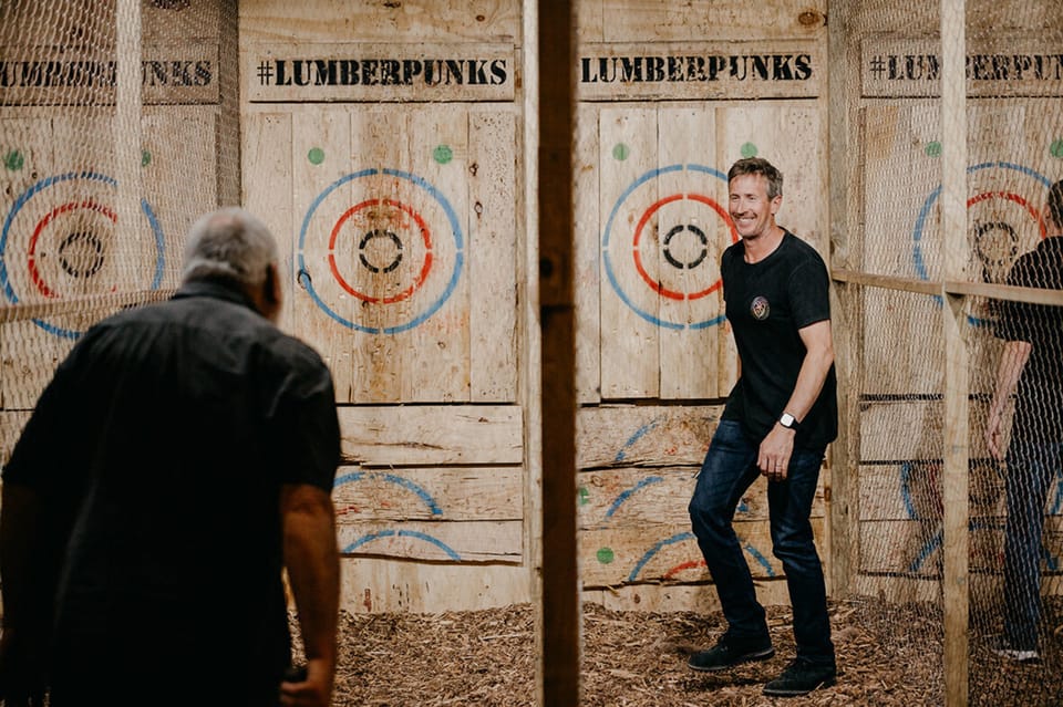 Brisbane Lumber Punks Axe Throwing Experience GetYourGuide