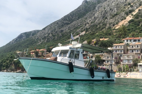 Corfu: Privé boottocht met drankjes en snorkelenCorfu: Hele dag privétour per boot