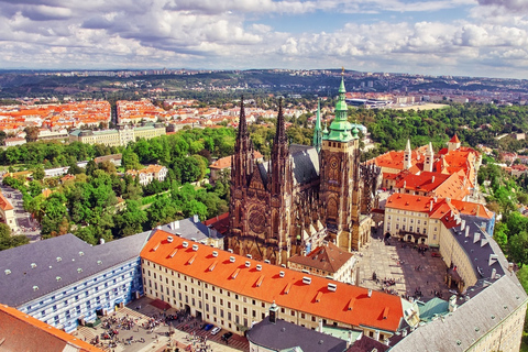 Prager Burg Tour auf Französisch mit Eintritt zu den Denkmälern