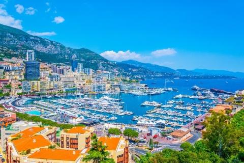 Desde Niza: Excursión de medio día a Eze, Mónaco y MontecarloTour privado