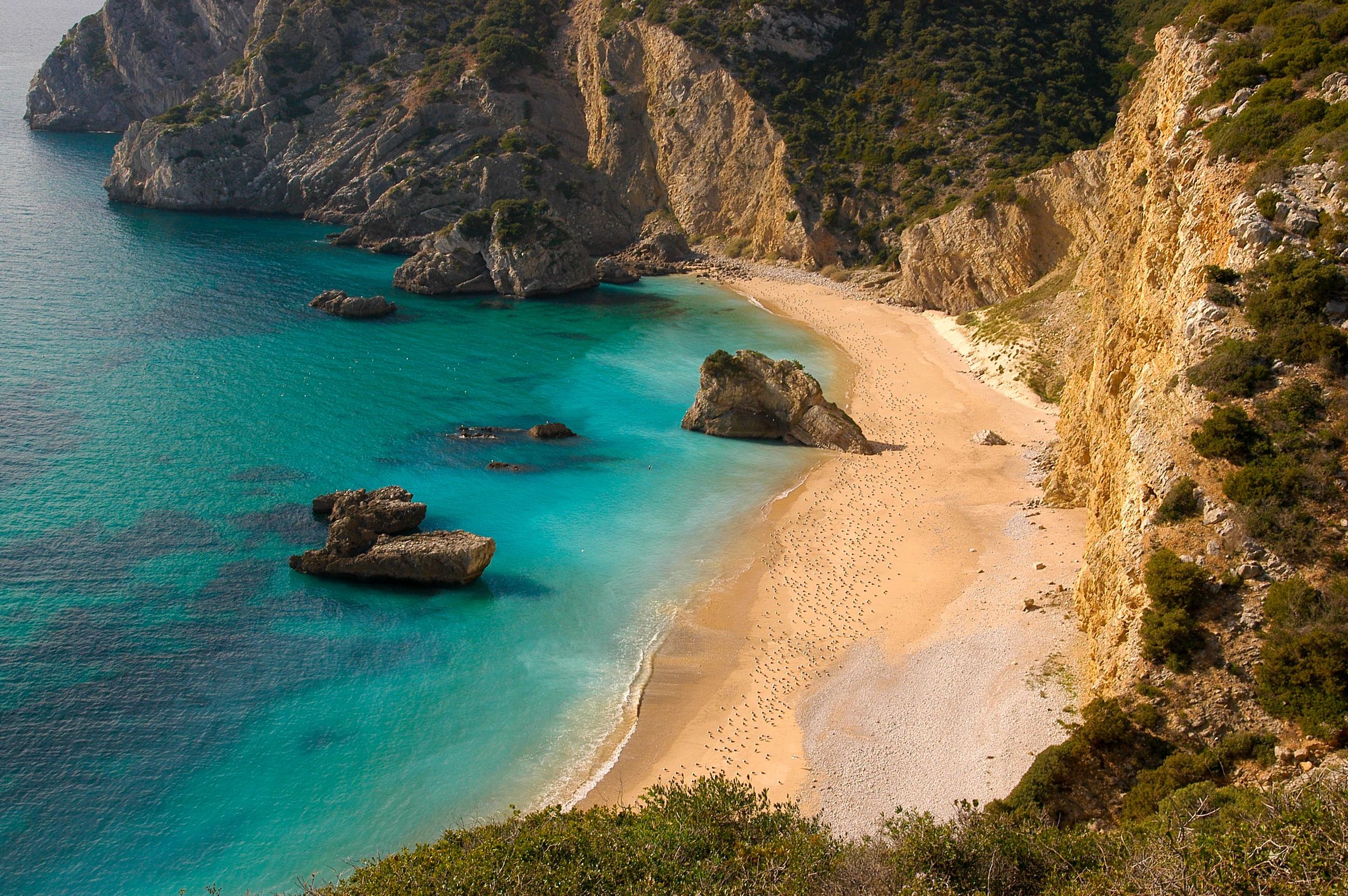 Sesimbra: Ribeiro do Cavalo Strandtaxiboot