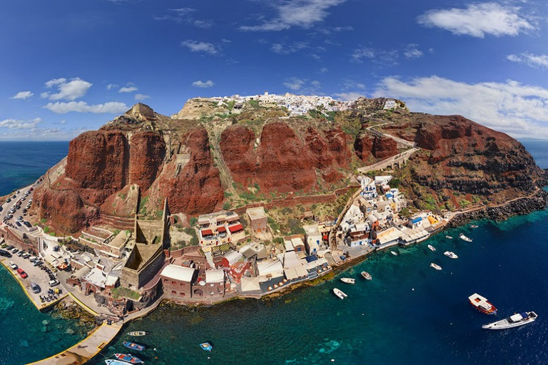 Desde La Canea: excursión de día completo a Santorini