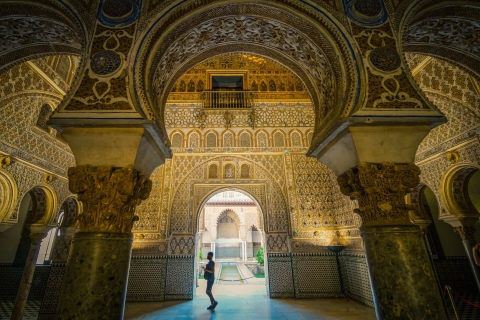 Séville : Entrée rapide au Royal Alcázar avec visite guidéeSéville : Entrée rapide au Royal Alcázar avec visite guidée exclusive