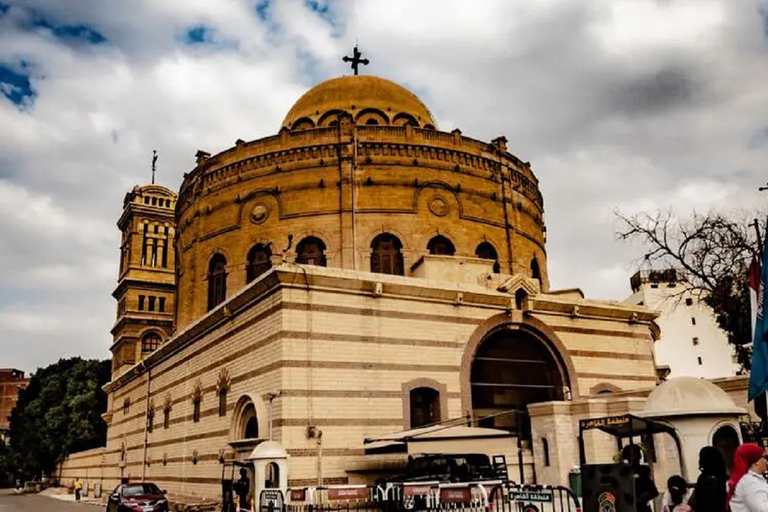 Cairo: Egyptian Museum, Old Cairo &amp; Bazaar Private Day TourTour with Transfers, Guide, Lunch (No Entry Fees)