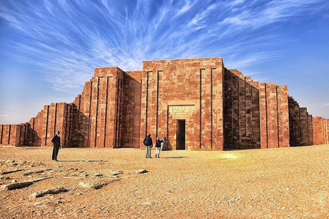 Cairo: Sakkara and Memphis 4Hours Private Tour With transferPrivate Tour including Transfers, Ita Guide and Entrance