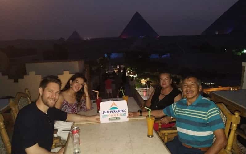 Cairo: Giza Pyramids Sound and Light Show with Dinner | GetYourGuide