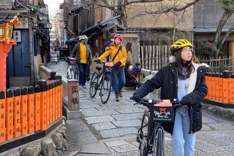 Kioto: Visita de un día en bicicleta por los lugares más destacados de la ciudad con almuerzo ligero
