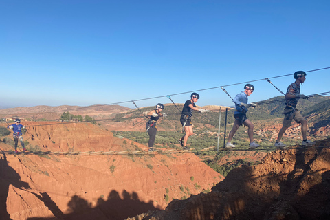 From Marrakesh: Zip-Line & Hike in the Atlas Mountains